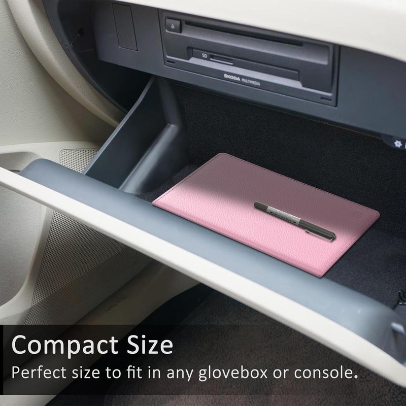 FINPAC Car Registration and Insurance Card Holder, Vehicle Glove Box Card Organizer Wallet Automobile Accessories for License - Image 4